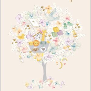 Christening Tree Card