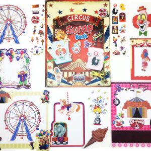 Circus Design A4 Scrapbook Set