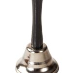 Classic Small Silver Hand Bell (12cm Tall)