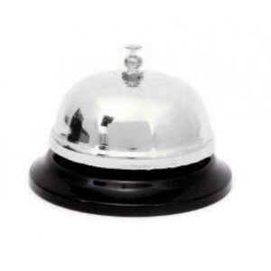 Classic Stainless Steel Desk Service Bell