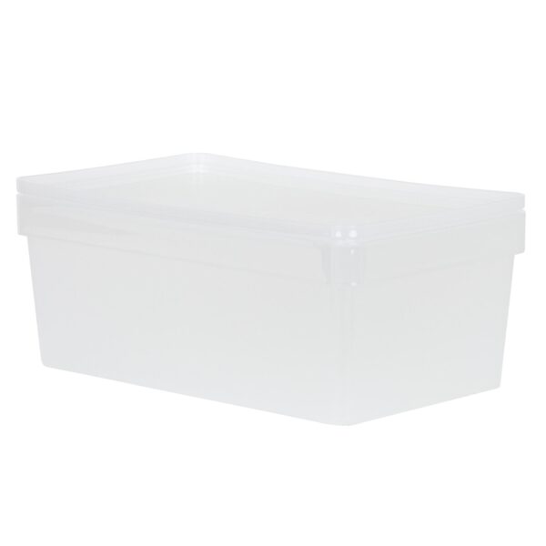 Clear Shoe Storage Box with Lid, 9L - WHAM Studio