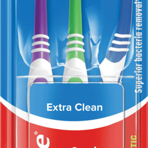 Colgate Medium Toothbrush - Pack of 3 for Extra Clean