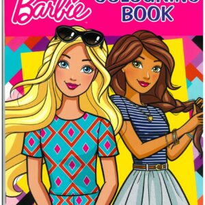 Coloring Activity Book: Barbie and Friends