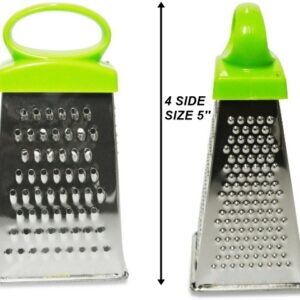 Compact 4-Sided 5-Inch Cheese Grater