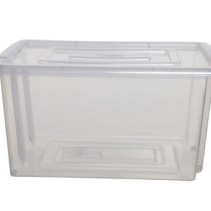 Compact Natural Storage Box 14L - 40cm x 28cm x 20cm