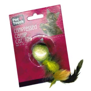 Compressed Catnip Toy for Cats by Pet Touch