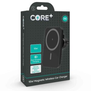 CORE+ 15W Magnetic Wireless Car Charger