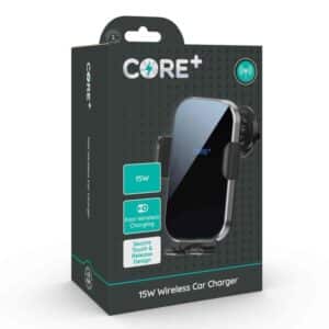 CORE+ 15W Wireless Car Charger Set