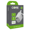 Core Essentials 12W Fast Charging USB-A Wall Adapter 2.4A