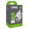 Core Essentials 18W USB-A Wall Charger with QC 3.0 Fast Charging