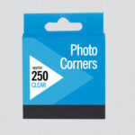 COUNTY 250-Pack Photo Corner Mounts