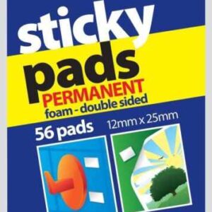 COUNTY 56-PACK PERMANENT STICKY PADS