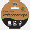 County Brown Kraft Paper Packaging Tape 50mm x 30m