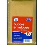 COUNTY GOLD BUBBLE MAILERS B 120MM X 215MM PACK OF 10