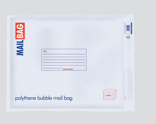 COUNTY Jumbo Polythene Bubble Bags 500 x 650mm, Pack of 10