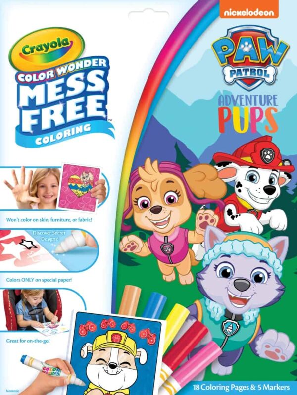 Crayola Color Wonder - Paw Patrol Adventure Puppies