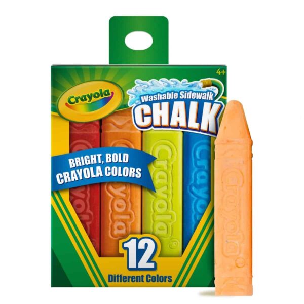 Crayola Pack of 12 Outdoor Chalks