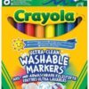 Crayola Ultraclean Washable Broad Tip Markers Pack of 8 - Hangable