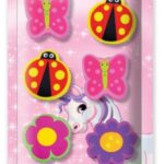 CRE8 Girls 8-Pack Eraser Set