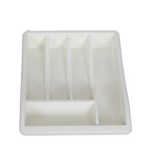 Cream Drawer Organizer by Whitefurze