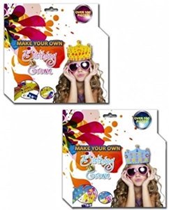 CREATE YOUR OWN MULTICOLORED BIRTHDAY CROWN