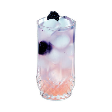 CRISTAL D'ARQUES LONGCHAMP HI-BALL GLASS SET, 280ML, PACK OF 6
