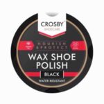 Crosby Black Wax Shoe Polish 50ml - Nourish & Protect