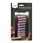 CROSBY SHOECARE VARIOUS STYLES & LENGTHS SHOE LACES - PACK OF 10