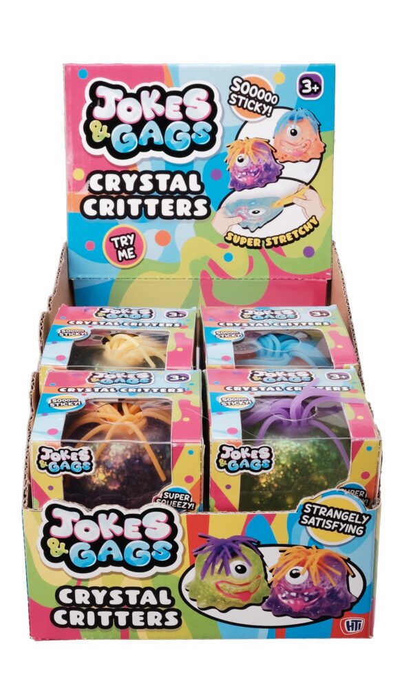 Crystal Critters Jokes & Gags Display Unit