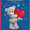 Cute Bear with Heart - Valentine's Day Card