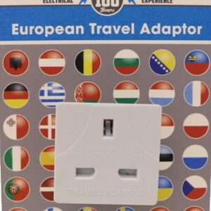 DAEWOO / PIFCO EUROPEAN TRAVEL ADAPTER - HOLIDAY ESSENTIALS