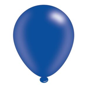 Dark Blue Latex Balloons, 8-Pack