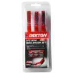 DEKTON 3-PACK MINI WIRE BRUSHES