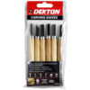 Dekton 6-Piece Carving and Chisel Knife Set