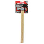 DEKTON 8OZ BALL PEEN HAMMER WITH WOODEN HANDLE