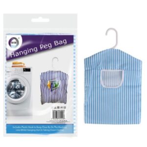 **Design**: The bag usually has a large opening for easy access to the pegs and is often equipped with a hook or loop for hanging it on the clothesline, making it conveniently...