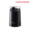 **Design**: The grinder likely features a sleek black design, making it a suitable addition to most kitchen decors