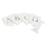 DESIGN YOUR CUSTOM CRAFT ALPHABET LETTER GARLAND