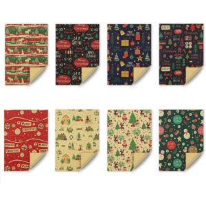 **Designs and Patterns**: Look for packages that offer a mix of classic and contemporary designs. This might include images of Santa, reindeer, Christmas trees, snowflakes, or...