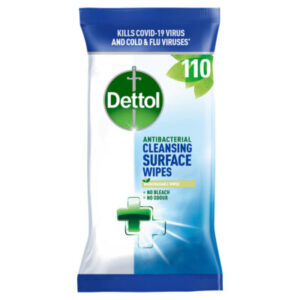 DETTOL Multi-Surface Antibacterial Cleaning Wipes, Pack of 50