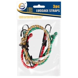 DID 3-Pack Luggage Straps