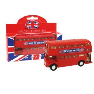 Die-Cast Pull Back London Bus