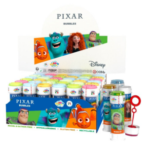 Disney Pixar Bubble Tubs, 60ml, 36-Pack