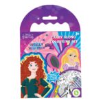 Disney Princess Fearless Carry-Along Coloring Set