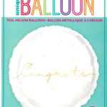 Distinctive 18'' Round Foil Balloon for Congratulations