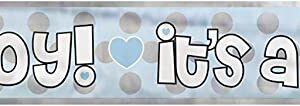 Distinctive Baby Shower 'It's a Boy' 12ft Foil Party Banner