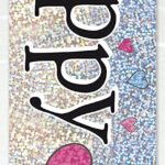 Distinctive Multicolor Engagement Celebration Hearts & Ring Holographic Foil Party Banner, 12ft