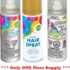 Distinctive Party Silver Glitter Hair Spray 4.5oz / 133ml