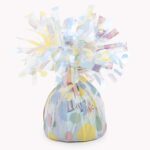 Distinctive Pastel Polka Dot Foil Balloon Weight