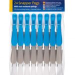 DLUX 24-Pack Snapper Clothespins